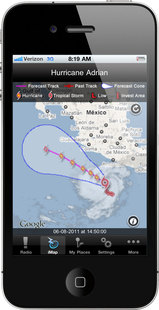 Be Prepared this Hurricane Season: iMap®Weather Radio App for Hurricanes Now Available for iPhone, iPad and iPod Touch