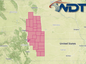 Severe Thunderstorm Watch for Portions of Colorado, Nebraska, and Wyoming