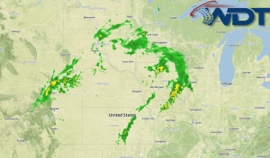 Storms Across the Central Plains and Midwest