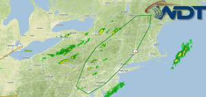 Storms Developing Across the Northeast
