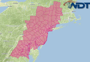 Severe Thunderstorm Watch for Portions of the Northeast and Mid Atlantic