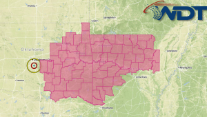 Severe Thunderstorm Watch for Portions of Arkansas and Oklahoma