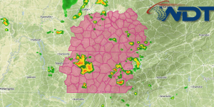 Severe Thunderstorm Watch for Portions of the Appalachians