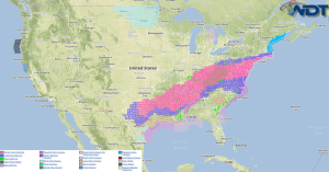 Current NWS Advisories, Watches, Warnings in iMapPro