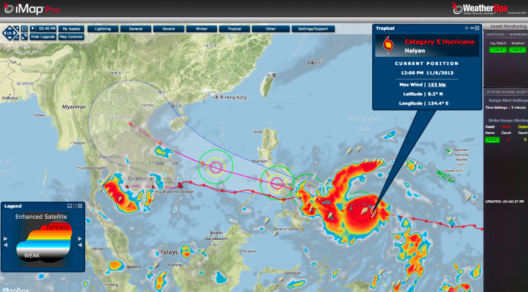 Super Typhoon Haiyan / Yolanda Becomes Strongest Tropical System in 2013