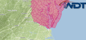 Severe Thunderstorm Watch for Portions of the Mid Atlantic