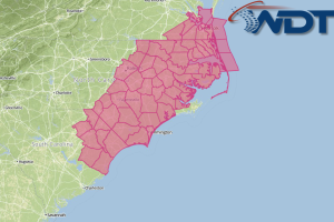 Severe Thunderstorm Watch for Portions of Virginia and the Carolinas