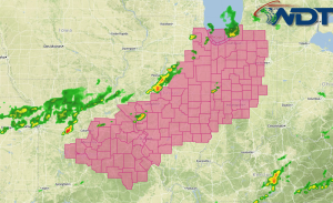 Severe Thunderstorm Watch for Portions of the Midwest and Great Lakes