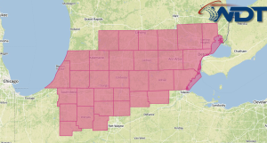 Severe Thunderstorm Watch for Portions of the Great Lakes