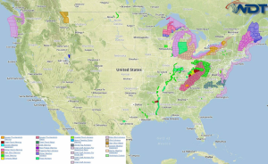 Current NWS Advisories, Watches, and Warnings in iMapPro