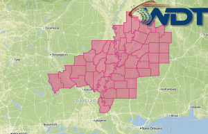 Severe Thunderstorm Watch for Portions of Louisiana and Mississippi