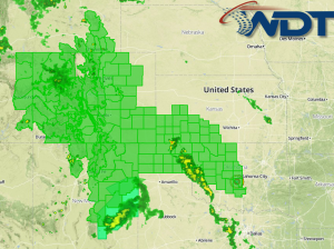 Flooding Potential for Portions of the Rockies and Southern Plains