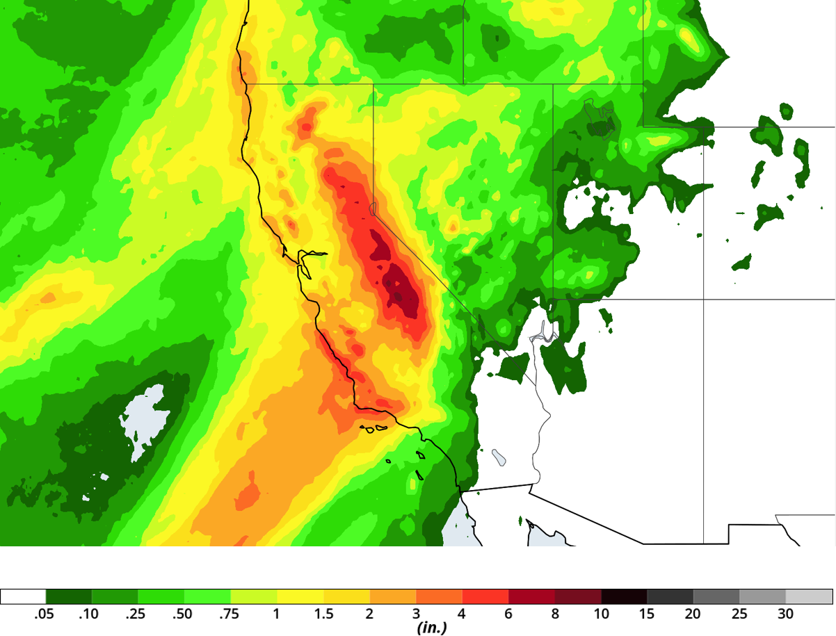 CA Day 1-3 Rain