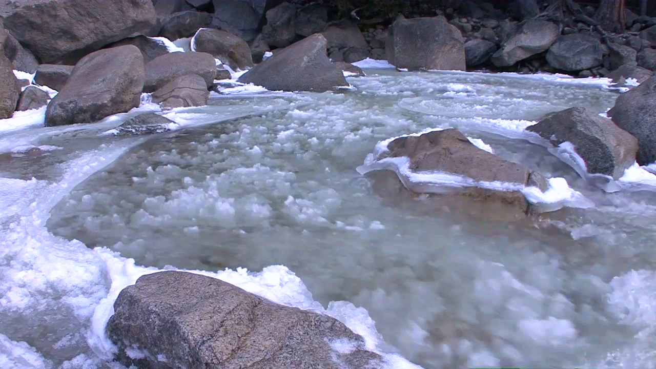 Растай видео. Ледяной ручей. Ручьи весной. Лед на реке.