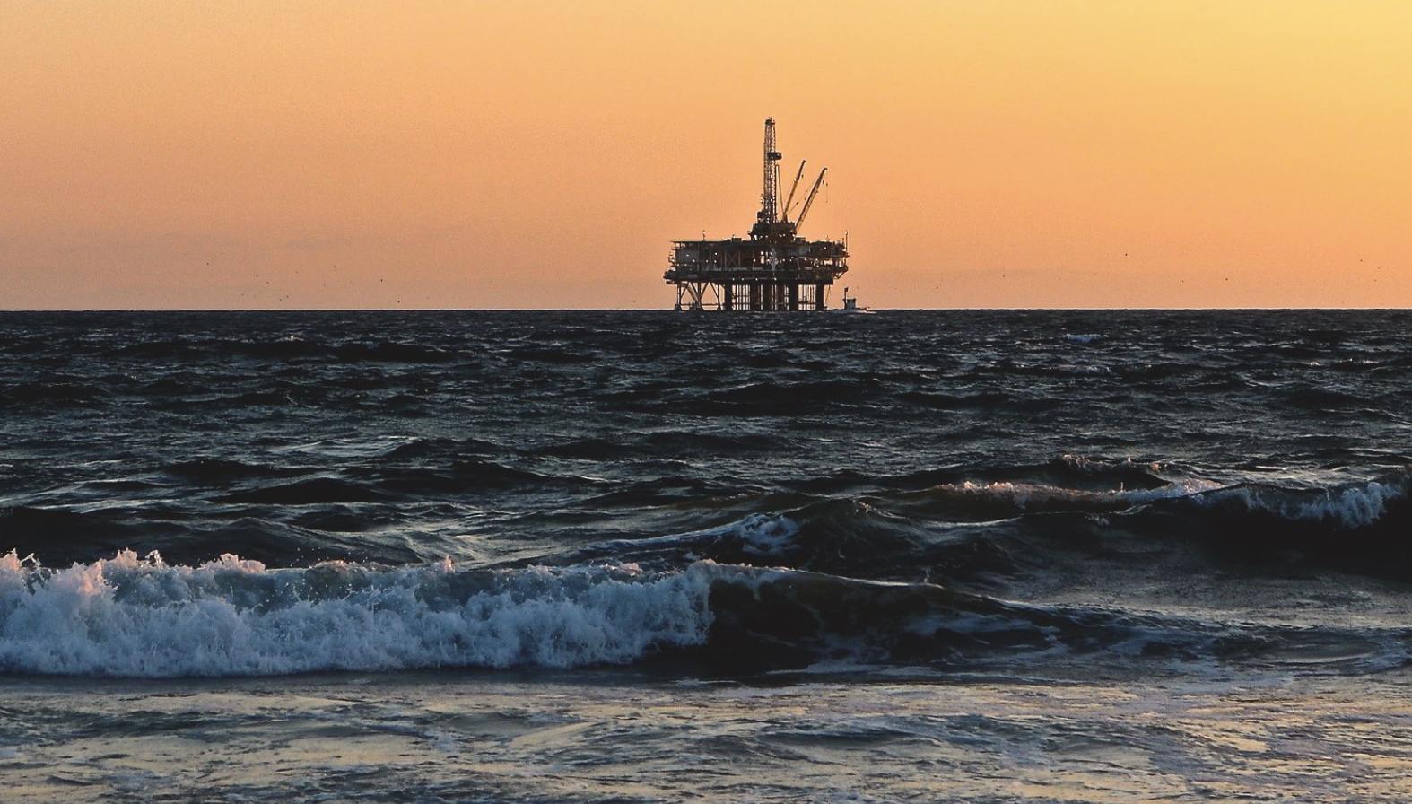 Oil Rig Waves