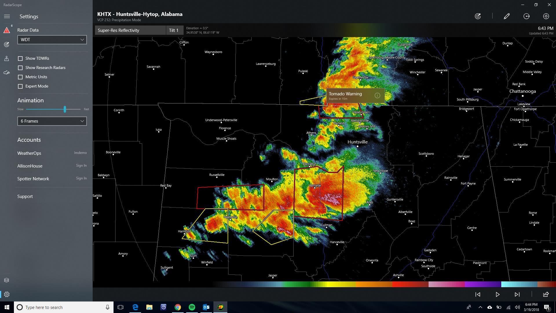 RadarScope for Windows