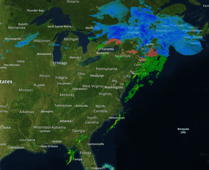 Dec. 29, 2015 National precipitation-typed reflectivity mosaic