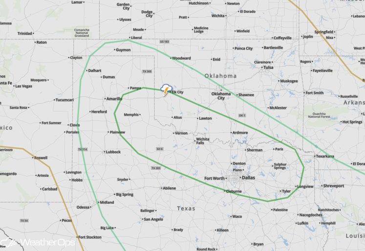 SPC Convective Outlook for Thursday, April 27, 2016