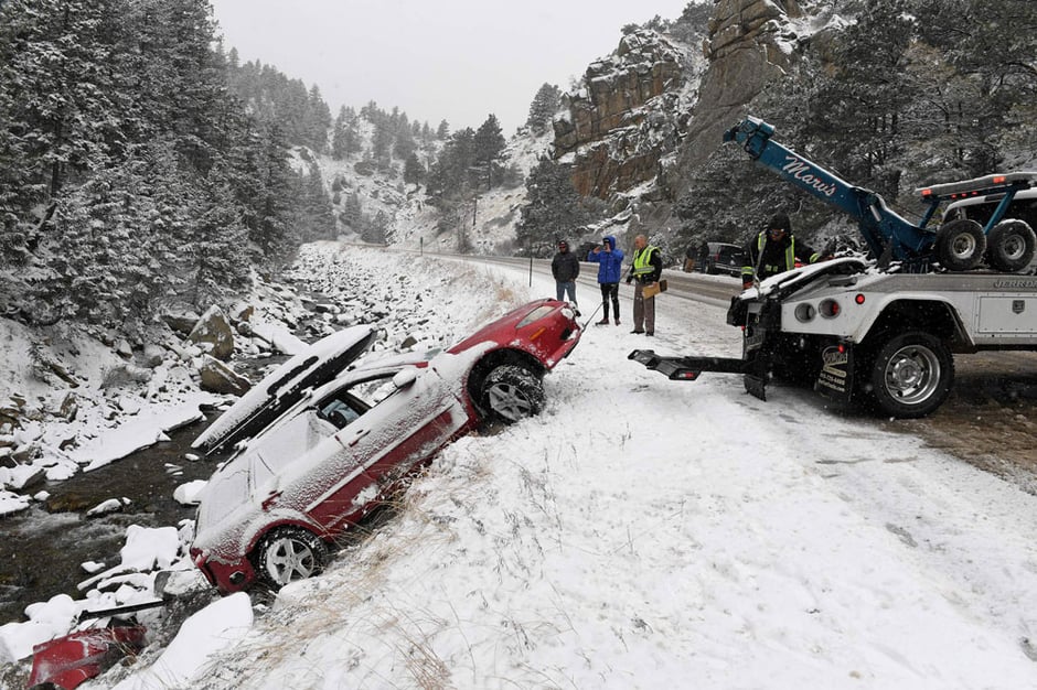 Snow in Colorado - October 1, 2017 (courtesy of The Durango Herald)