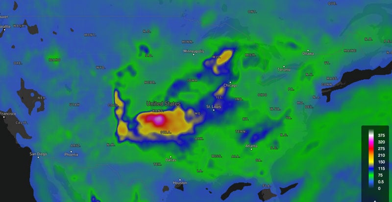 WeatherOps Severe Parameter 