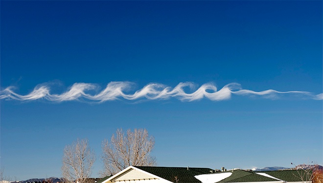 Kelvin Helmholtz Clouds