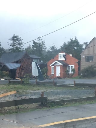 Tornado Damage in Oregon