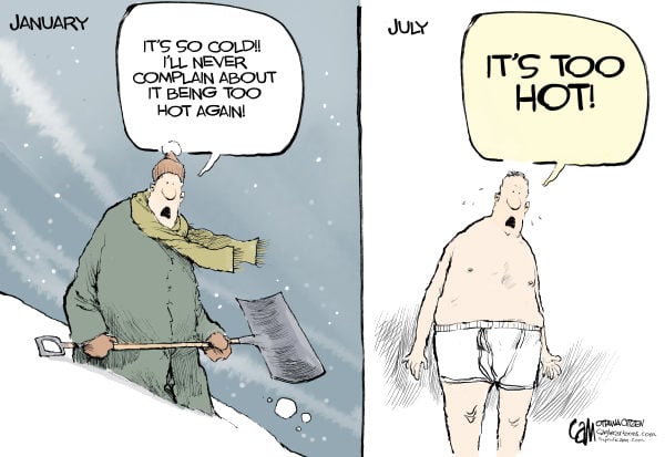 Hot/Cold Cartoon