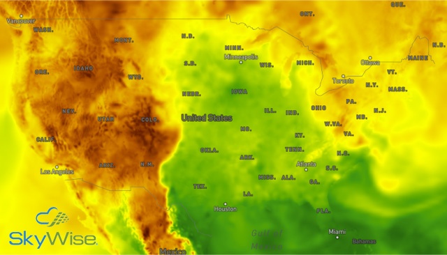 SkyWise DewPoint Data