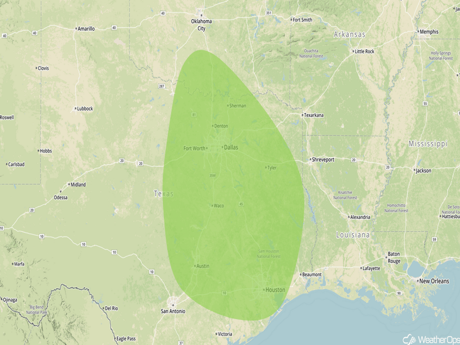 Excessive Rainfall Risk Outline for Sunday, February 19, 2017