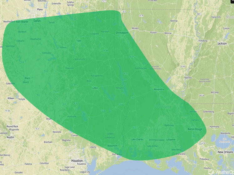 Excessive Rainfall Risk Outline for Saturday, August 13, 2016