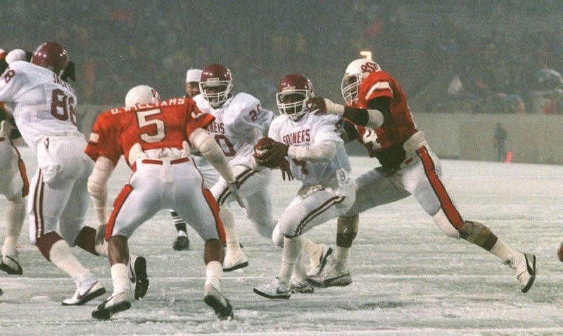 OU-OSU 1985 Ice Bowl (courtesy Tulsa World)