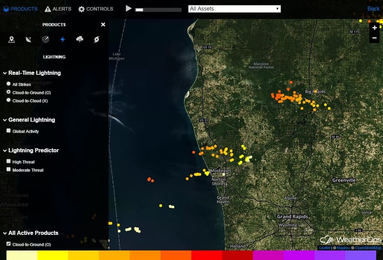 WeatherOps Commander Lightning Toggle