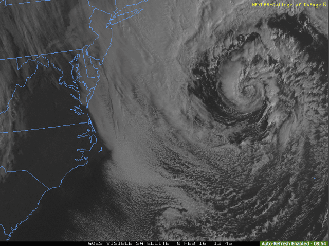 COD Satellite Image of Low Pressure