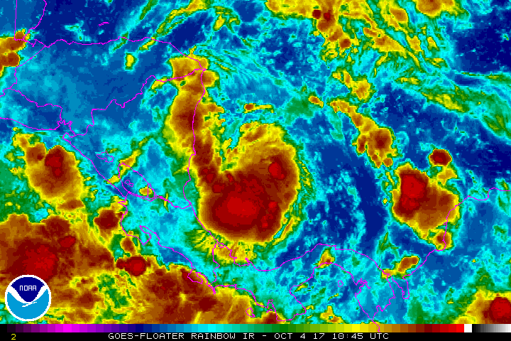 Tropical Depression 16 - October 4, 2017