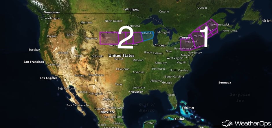 US Hazards January 24, 2017