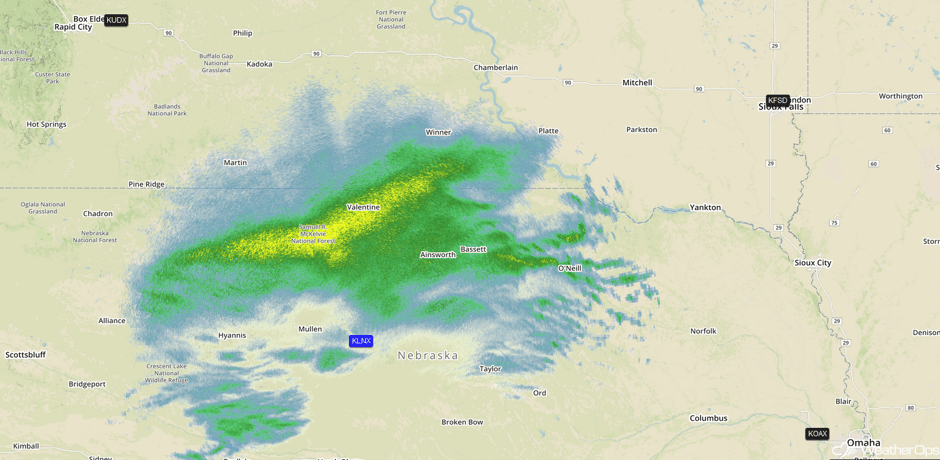 Radar 12:25pm CST 2/23/17