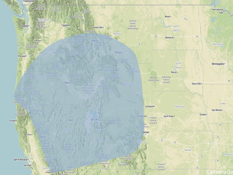 Significant Snowfall Risk Outline for Wednesday, January 11, 2017