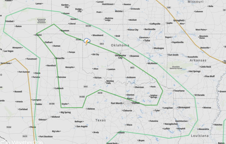 SPC Convective Outlook for Thursday, April 28, 2016