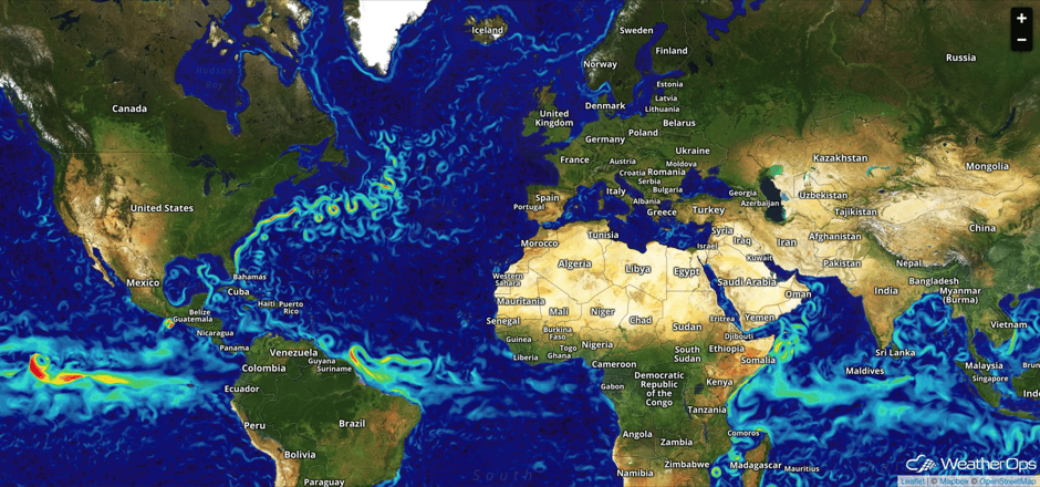 Tidetech Data Within WeatherOps