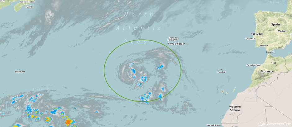 Enhanced Infrared Tropical Satellite 10/10/17