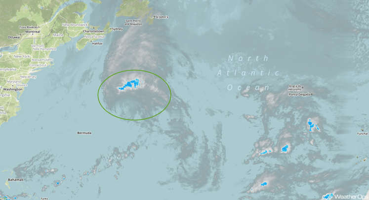 Infrared Tropical Satellite Friday, October 14, 2016