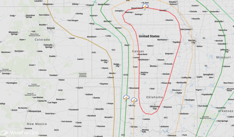 Tuesday Severe Risk Outline - 4/26/15