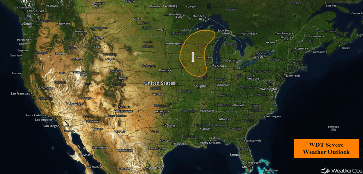 US Hazards for Tuesday, August 2, 2016