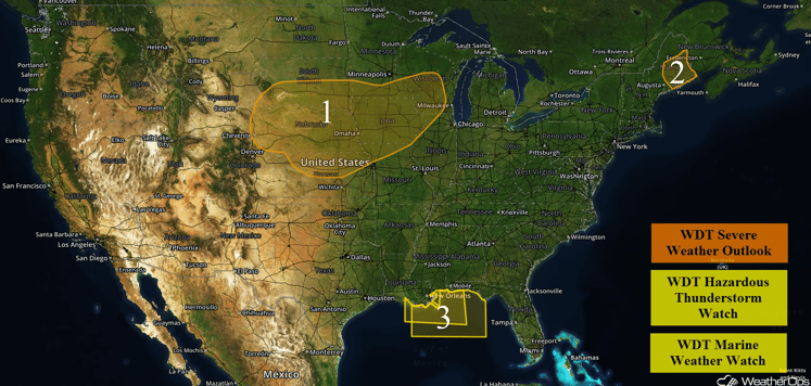 US Hazards Thursday, August 11, 2016