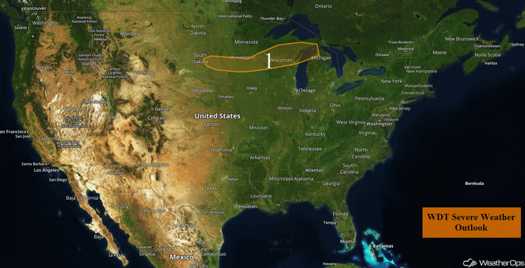 US Hazards for Monday, October 17, 2016