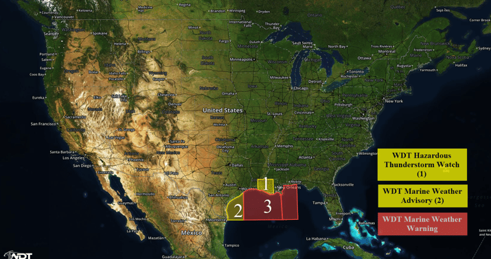 US Hazards Thursday, March 10, 2016