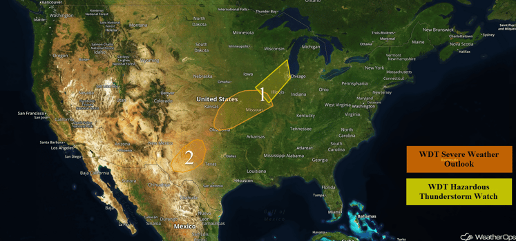 US Hazards for Wednesday, November 2, 2016