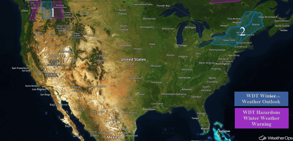 US Hazards for Tuesday, December 27, 2016