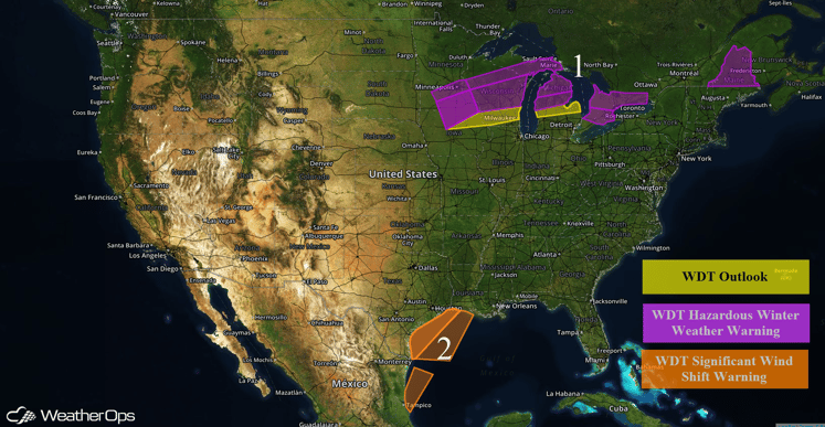 US Hazards Thursday, March 24, 2016