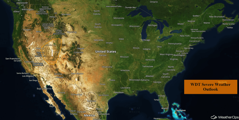 US Hazards for Wednesday, March 22, 2017